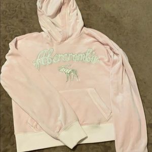 Velour girls hoodie